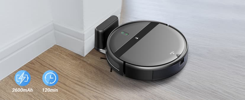 Robot Vacuum and Mop Combo, Tangle-Free Powerful Suction, Robotic Vacuum Cleaner - Alexa & App Scheduling, Long Runtime, Automatic Robot Vacuum Cleaners for Home