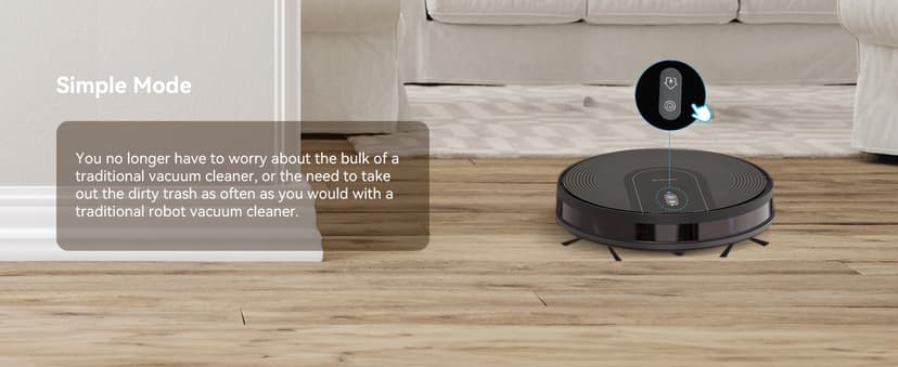 Robot Vacuum Cleaner with Self-Emptying Base – 9000Pa Suction, 85 Days of Dust Storage, Wi-Fi/App/Alexa Control – Ideal for Pet Hair, Hard Floors, and Low Carpets