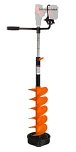 E-Drill Nylon Ice Auger Combo and Universal Adapter with 14” Extension (8-in)