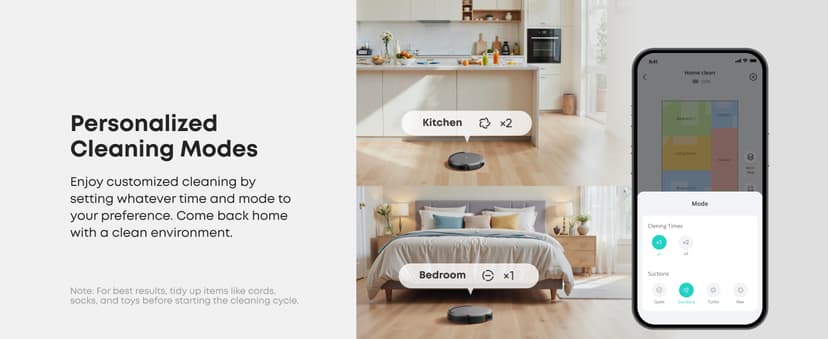 eufy Robot Vacuum C10 with Self Emptying Station, Up to 60 Days Hands Free Cleaning, Edge Expansion Brush, 4000Pa Powerful Suction, 2.85-Inch Ultra-Slim Body, Smart Mapping, Lidar Navigation