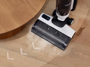 Tineco Floor ONE S5 Steam Corded Wet Dry Vacuum All-in-one, Hardwood Floor Cleaner Great for Sticky Messes, Smart Steam Mop for Hard Floors with Digital Display and Long Run Time