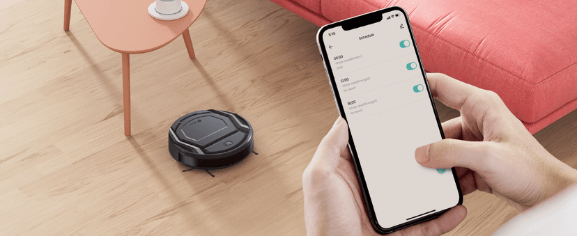Lefant Robot Vacuum Cleaner Slim Quiet,2200Pa Powerful Suction,120 Mins Runtime,6 Cleaning Modes,Wi-Fi/App/Alexa,Self-Charging Pet Hair Robotic Vacuum Ideal for Hard Floor,Low-Pile Carpet,M210 Pro