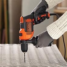 BLACK+DECKER Hammer Drill, 6.5-Amp, 1/2-Inch (BEHD201)