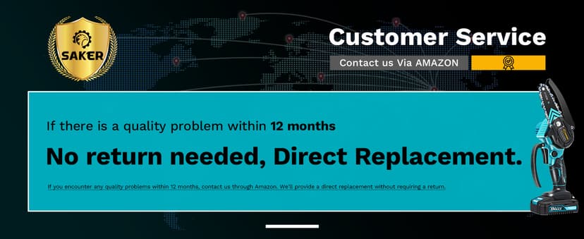 Saker Mini Chainsaw,Portable Electric Chainsaws Cordless,Handheld Chain Saw Pruning Shears Chain Saws for Tree Branches,Courtyard,Household and Garden,Christmas Gifts for Men Dad Husband Women