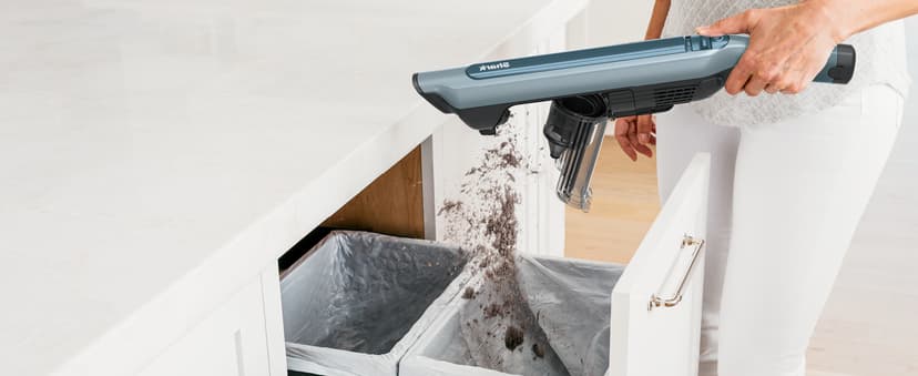 Shark WS642BL WANDVAC System Pet Ultra-Lightweight Powerful Cordless Stick Vacuum with Charging Dock, Blue