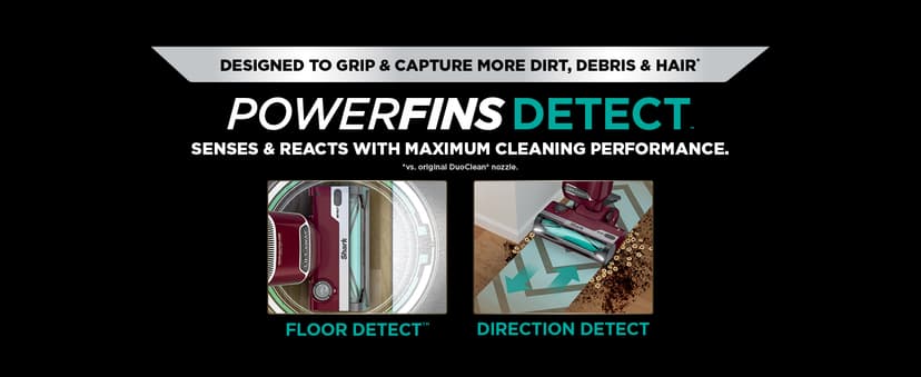 Shark DETECT Lift-Away Corded Upright Vacuum with Detect Technology, Self-Cleaning Brushroll for No Hair Wrap, Anti-Allergen Complete Seal, and Odor Neutralizer Technology, Burgundy, LA492