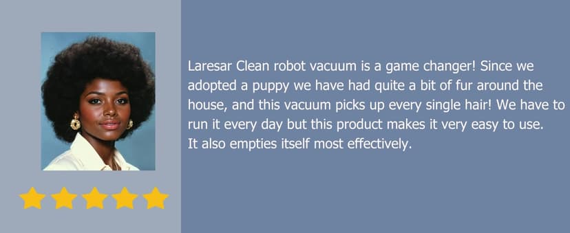 Robot Vacuum, 3 in 1 Robot Vacuum and Mop with 60 Day Self-Emptying Station, LiDAR Navigation Robot Vacuum Cleaner, WiFi/APP/Alexa, Ideal for Pet Hair, Carpet and Hard Floor
