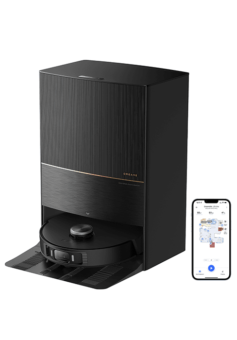 DREAME L10s Pro Ultra Heat Robot Vacuum and Mop Combo, Mop Extend, 7000Pa Suction, Auto Robot Care and Maintenance, 136°F Hot Water Mop Self-Cleaning, Obstacle Avoidance, Ideal for Hair, Carpets