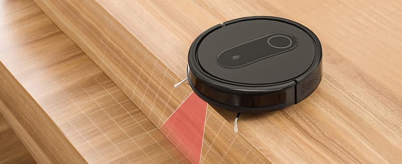 Robot Vacuum,2 in 1 Mopping and Vacuuming, App/Voice/Remote Control,Self-Charging Robotic Vacuum Cleaner,Good for Hard Floor, Low-Pile Carpet, Pet Hair (Small)