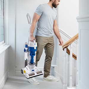 Vacmaster Upright Vacuum Cleaner Power Suction Bagless Vacuum Cleaner Portable Floor Cleaner with 20ft Cord & 13” Cleaning Path for Carpet, Hard Floor and Pet Hair