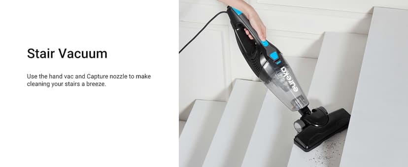 Eureka NES215A Blaze 3-in-1 Swivel Handheld & Stick Vacuum Cleaner, Blue