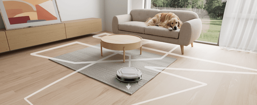 Lefant Robot Vacuum Cleaner, Strong Suction, 120 Mins Runtime, Slim, Low Noise, Automatic Self-Charging, Wi-Fi/App/Alexa Control, Ideal for Pet Hair Hard Floor and Daily Cleaning, M210