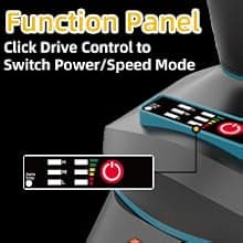 Cordless Impact Wrench, 21V Torque Power Impact Driver, 1/2" Power Impact Wrenches with 2 * 2.0Ah Batteries with 19 Accessories, Electric Impact Motor Variable Speeds for home installation (Yellow)