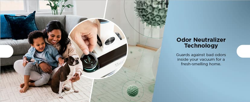 Shark IZ562H Cordless Pro Vacuum with Clean Sense IQ and Odor Neutralizer, PowerFins Plus Brushroll, Includes Duster Crevice & Pet Tool, Up to 40 Minute Runtime, Light Blue, Without MultiFLEX