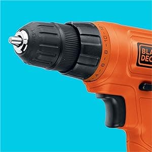 BLACK+DECKER 20V MAX POWERCONNECT Power Drill Cordless Drill Driver Electric Screwdriver with 30 Piece Bit Set and Drivers Kit, Battery and Charger Included (LD120VA)