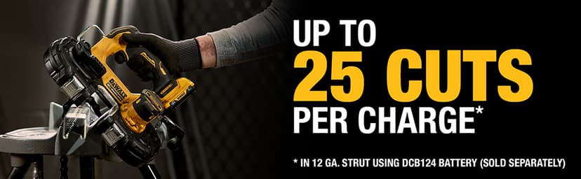 DEWALT 12V MAX XTREME Compact Cordless Bandsaw, Bare Tool Only (DCS375B)