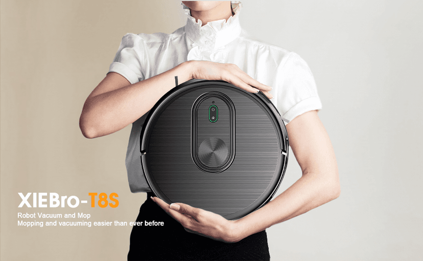 Robot Vacuum and Mop Combo, 2 in 1 Mopping & Mopping Robot with Schedule, App/Bluetooth/Voice, 3200Pa Max Suction, Self-Charging Robot Vacuum Cleaner, Slim, Ideal for Pet Hair, Hard Floor, Carpet