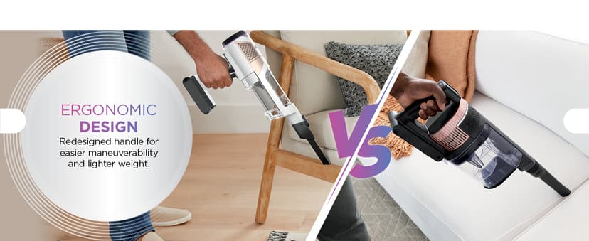 Shark Detect Clean & Empty Auto-Empty System - Lightweight Cordless Vacuum Cleaner with HEPA Filter, Portable Handheld Attachment, Crevice Tool, Ideal Stick Vacuum for Pet Hair, White, IW3511