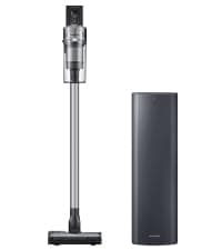 SAMSUNG Jet 75 Pet Cordless Stick Vacuum Cleaner, Lightweight w/ Turbo Brush, Mini Motorized Tool, Removable Battery, Powerful Cleaning for Hardwood Floors, Carpets, Area Rugs, VS20T7512N7/AA, Silver