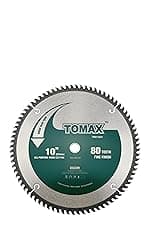 10-Inch 100 Tooth TCG Thin Aluminum and Non-Ferrous Metal Saw Blade with 5/8-Inch Arbor