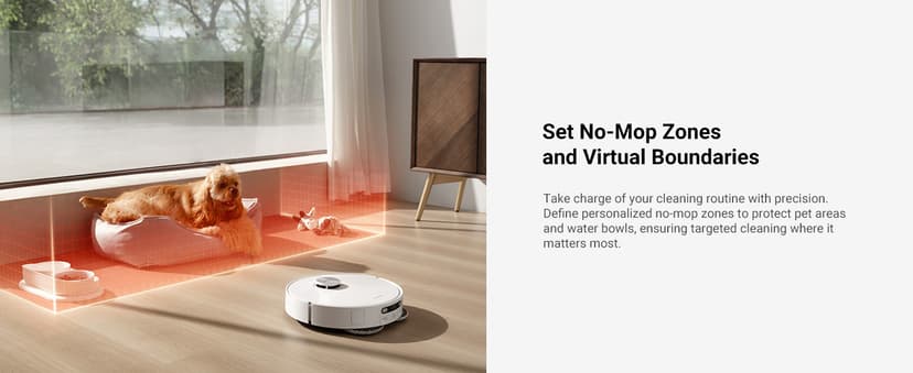DREAME L10s Ultra Gen 2 Robot Vacuum and Mop, 10,000Pa Suction, MopExtend Technology, All-in-One Base Station, Pet-Friendly, Versatile Carpet Cleaning, DuoScrub Mopping System, Smart Pathfinder Tech