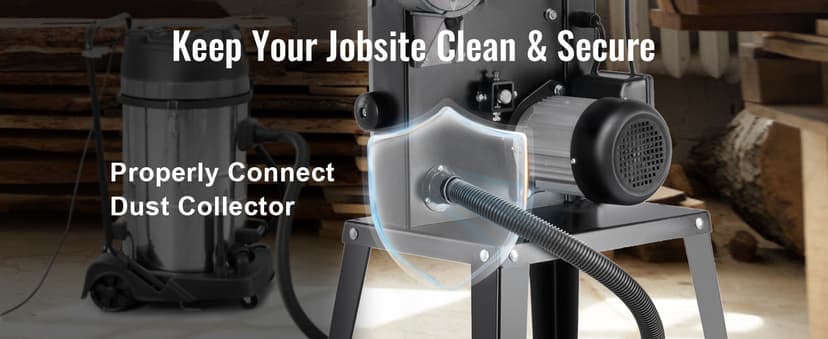 VEVOR Band Saw with Stand, 10-Inch, 560 & 1100 RPM Two-Speed Benchtop Bandsaw, 370W 1/2HP Motor with Metal Stand Optimized Work Light Workbench Fence and Miter Gauge, for Woodworking Aluminum Plastic