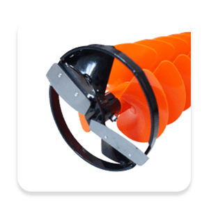 E-Drill Nylon Ice Auger Combo and Universal Adapter with 14” Extension (8-in)