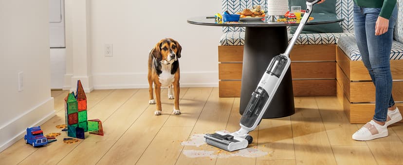 Bissell TurboClean Cordless Hard Floor Cleaner Mop and Lightweight Wet/Dry Vacuum, 3548