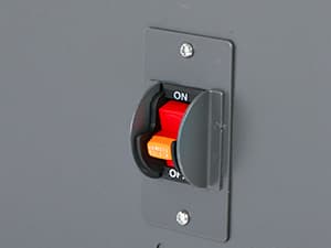 Hoteche 10-Inch Commercial Electric Meat Bandsaw - 550W, 9.5" Cutting Depth, 10" Cutting Width Ideal for Meat, Bone, and Frozen Food Processing