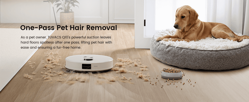 Robot Vacuum with All-in-One Station, Dual Mops with 12 mm Auto-Lift and Carpet Detection, Auto Dust Collection, 6000 Pa Suction, 180 Mins Runtime, Auto Mop Washing & Drying