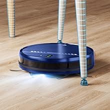 Robot Vacuum and Mop Combo, 2-in-1 Mopping Robot Vacuum Cleaner with 2300Pa Suction, 2.87'' Slim Design, Wi-Fi/App/Voice Control, 3D Obstacle Avoidance&Self-Charging for Hard Floors, Carpets, Pet Hair
