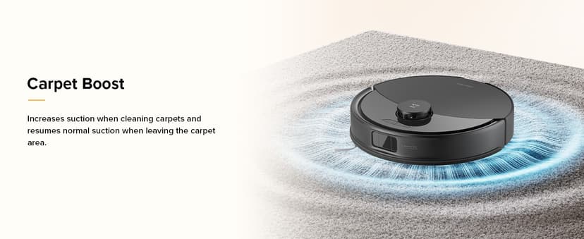 roborock Q7 M5 Robot Vacuum and Mop Combo, 10,000Pa HyperForce Suction, Robotic Vacuum Cleaner, Dual Anti-Tangle System, APP-Controlled Mopping, LiDAR Navigation, for Pet Hair and Carpet, Black