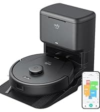 eufy Clean L50 SES with 60 Day Self-Empty Station, Multi-Floor Cleaning, Customizable Mapping,Up to 60 Days Hands-Free Cleaning