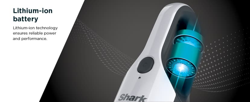 Shark CH963AMZ 2-in-1 Pet Pro Cordless Handheld Vacuum Ultracyclone System, Lightweight and Portable for Car and Home, Rechargeable, Washable Filter, XL Dust Cup, Crevice Tool & Scrubbing Brush, White