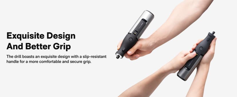 HOTO 12V Cordless Rotary Tool Kit Pro, Brushless Motor, 35000RPM Variable Speed, 3000mAh USB-C Rechargeable, LED Light, 37 Accessories, Ideal for Carving, Sanding, Polishing, Drilling, Cutting, DIY