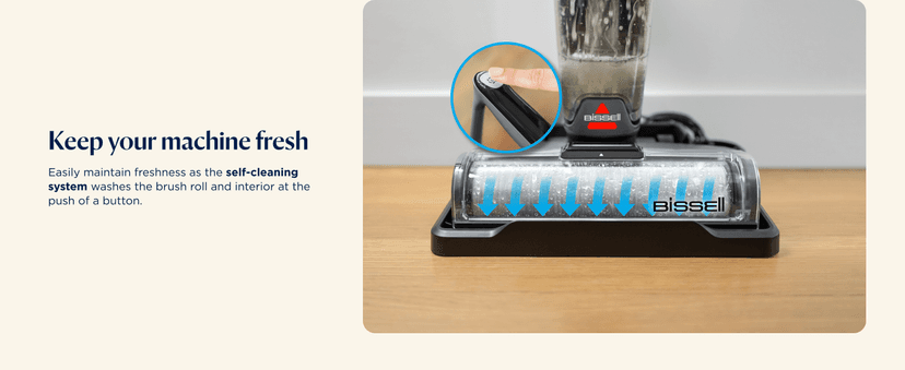 Bissell® CrossWave® OmniForce™ Cordless Multi-Surface Hard Floor Cleaner Wet Dry Vacuum with Dedicated Dry Vacuum Mode, 3882