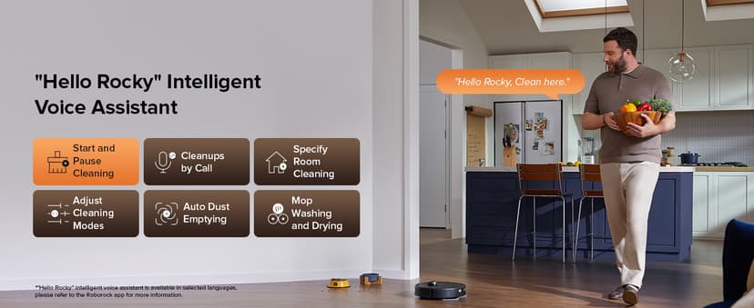 roborock Qrevo Master Robot Vacuum and Mop Combo, 10,000Pa Suction, FlexiArm Design Side Brush & Mop, Auto Mop Washing & Drying, Self-Emptying&Refilling, Dock Self-Cleaning, Obstacle Avoidance, Black