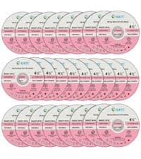 S SATC 4 1/2 Cut Off Wheel 50 PCS Cutting Wheels 4.5"x.040"x7/8" Angle Grinder Cutting Disc Ultra Thin Metal & Stainless Steel