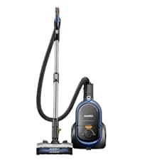 Eureka Bagless Canister Vacuum Cleaner, Lightweight Vac for Carpets and Hard Floors, Silver with Black, NEN180