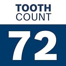 Bosch DCB1072CD 10 In. 72 Tooth Edge Circular Saw Blade for Composite Decking