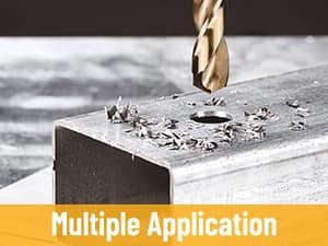 29Pcs Drill Bit Set, 135 Degree Tip High Speed Steel with Black and Gold Finish, Stainless Steel, Plastic and Wood with Metal Indexed Storage Case 1/16"-1/2" (29pcs Black and Gold)