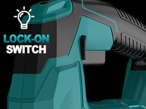 Jigsaw, Cordless Jig Saw Tool for Makita 18V Battery, Varible Speed, with LED Light, 0°-45° Bevel Cuts, 3-Position Orbital Jigsaw for Wood/PVC/Metal Cutting (Tool Only)