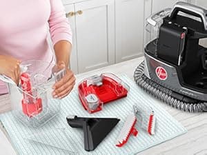 Hoover ONEPWR CleanSlate Cordless Portable Carpet + Upholstery Spot Cleaner Machine, Powerful Suction, Versatile Tools, Car and Auto Detailer, Pair with Hoover Spot & Upholstery Cleaner Solution