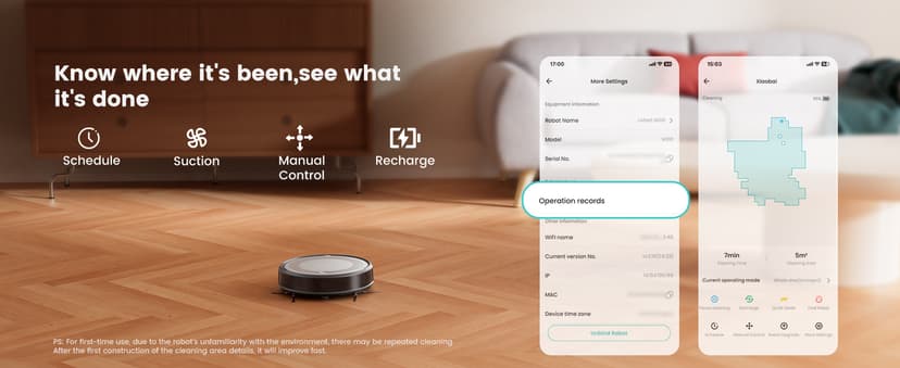 Lefant M310 Robot Vacuum Cleaner– 4500Pa Suction, Ultra-Slim & Quiet, PreciSense Obstacle Avoidance, WiFi/App/Voice Control, 160-Min Runtime, Self-Charging – Ideal for Pet Hair & Hard Floors (Gray)