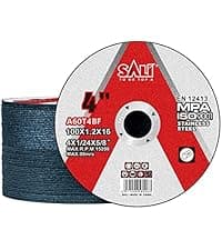 SALI 50 Pack Cut Off Wheel 4 1/2 Inch Cutting Wheels 4-1/2" x 3/64" x 7/8" Professional Cutting Stainless Steel, Angle Grinder Cutting Wheel,Cutting Discs with Aggressive Cutting Upgrade (4.5in, 50)