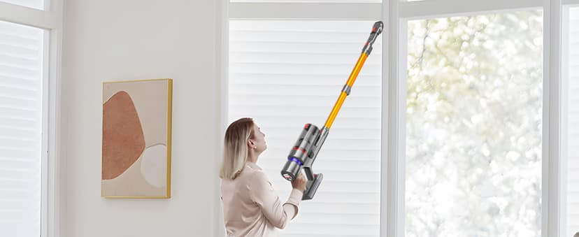 Cordless Vacuum Cleaner, 45Kpa 550W 65Mins Self-Standing Vacuum Cleaners for Home, Stick Vacuum with Touch Screen, Anti-tangle Brush, Rechargeable Vacuum Cordless for Pet Hair, Carpet, Hardwood Floor