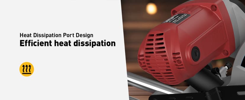 12-Inch Dual-Bevel Sliding Compound Miter Saw, 3800RPM, 15 Amp, Single Bevel 0-45° with Extension Table, 36T Blade, Power Saw for Metal, Plastic, Wood, Laminates