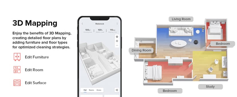 roborock Q5 Pro+ Robot Vacuum and Mop, Self-Emptying, 5500 Pa Max Suction, DuoRoller Brush, Hands-Free Cleaning for up to 7 Weeks, Precise Navigation, Perfect for Hard Floors, Carpets, and Pet Hair