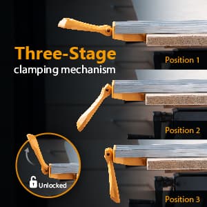 POWERTEC 24 Inch Circular Saw Guide/Straight Edge Guide for Router Tool, Jigsaw, Circular Saw and Drill Press, Saw Guide for Cutting Plywood and Routing Dado Slots for Woodworking, 1 pack (71705)