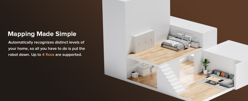 roborock Qrevo Master Robot Vacuum and Mop Combo, 10,000Pa Suction, FlexiArm Design Side Brush & Mop, Auto Mop Washing & Drying, Self-Emptying&Refilling, Dock Self-Cleaning, Obstacle Avoidance, Black